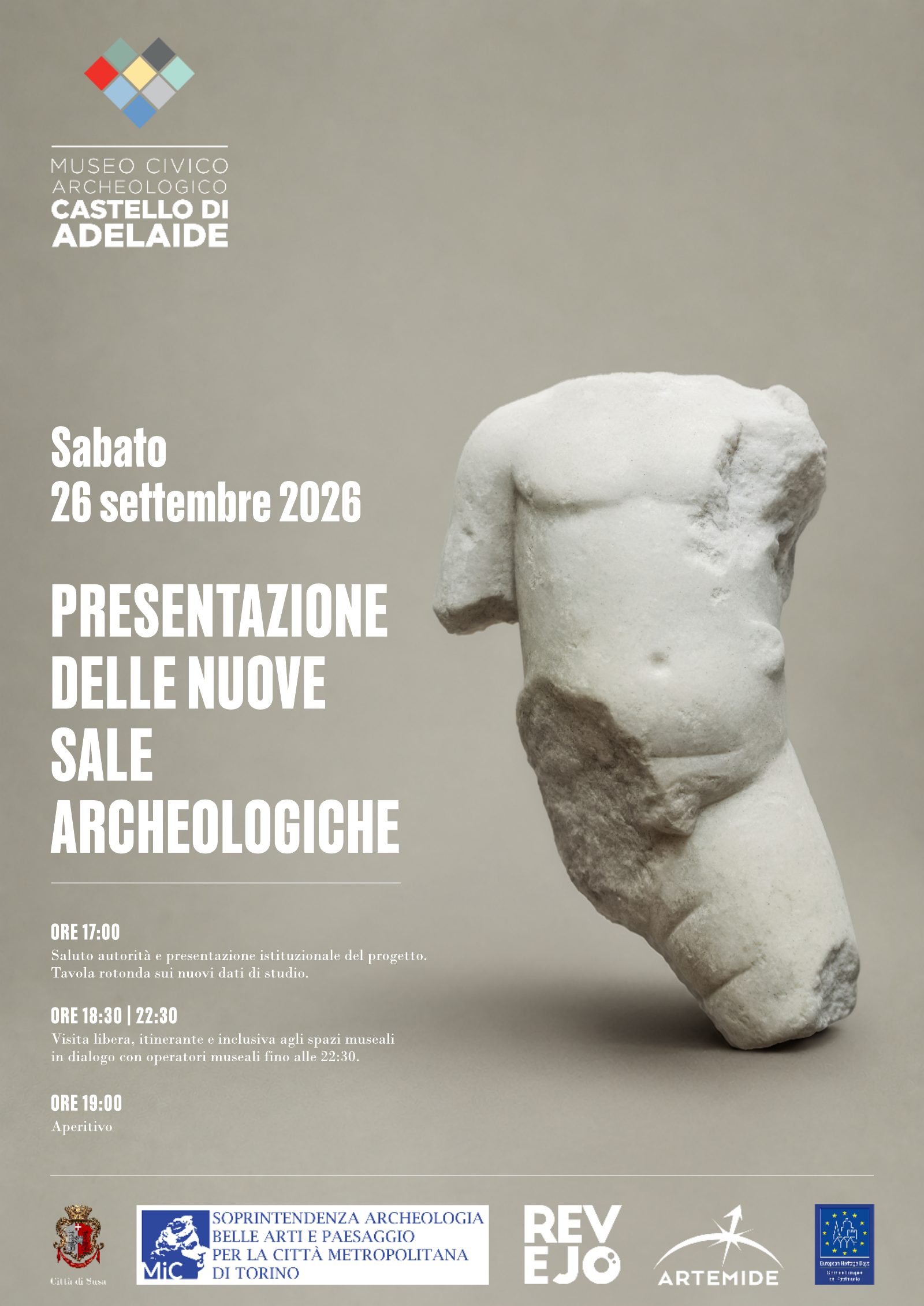 Dal Neolitico a Segusio: le nuove sale archeologiche del Museo di Susa